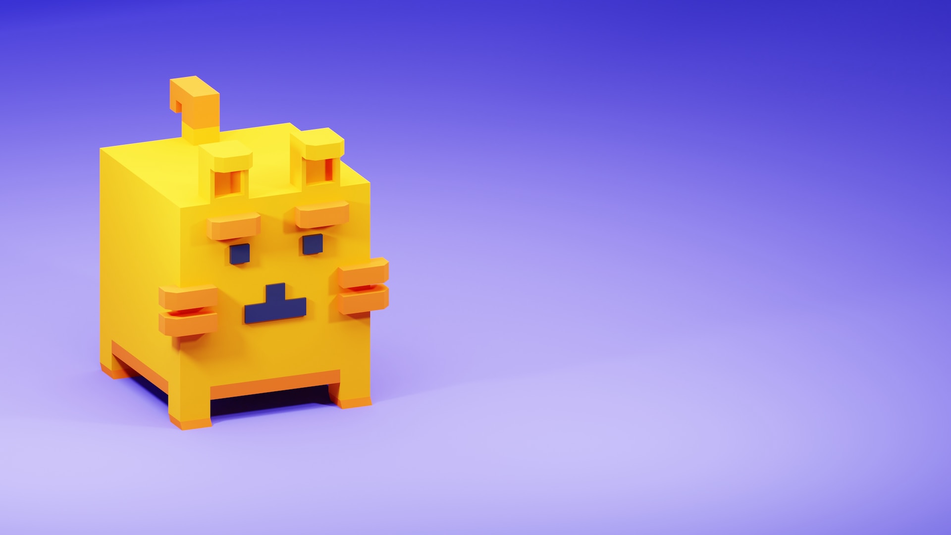 Small voxel toy.
